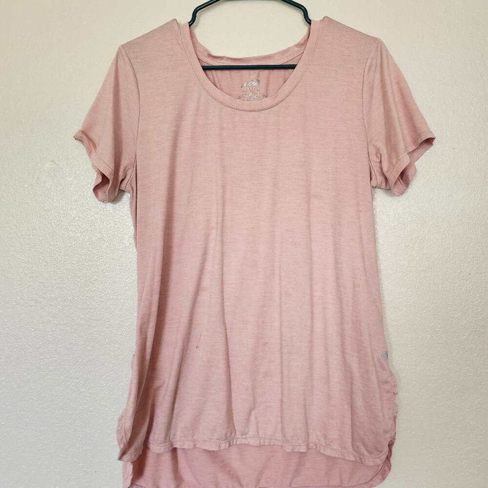 Pink workout shirt